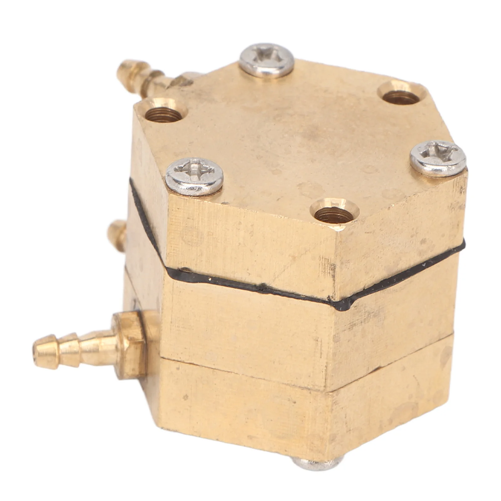 Regulador de válvula de agua Dental Hexagonal, válvula de presión de agua Dental de fácil instalación, cobre de alta pasabilidad firme para sillas