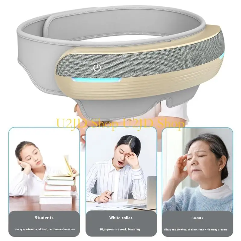 U2JD Silents Operation Eye Hear Hear Massagers نظام ضغط الحرارة الحراري للنظارات