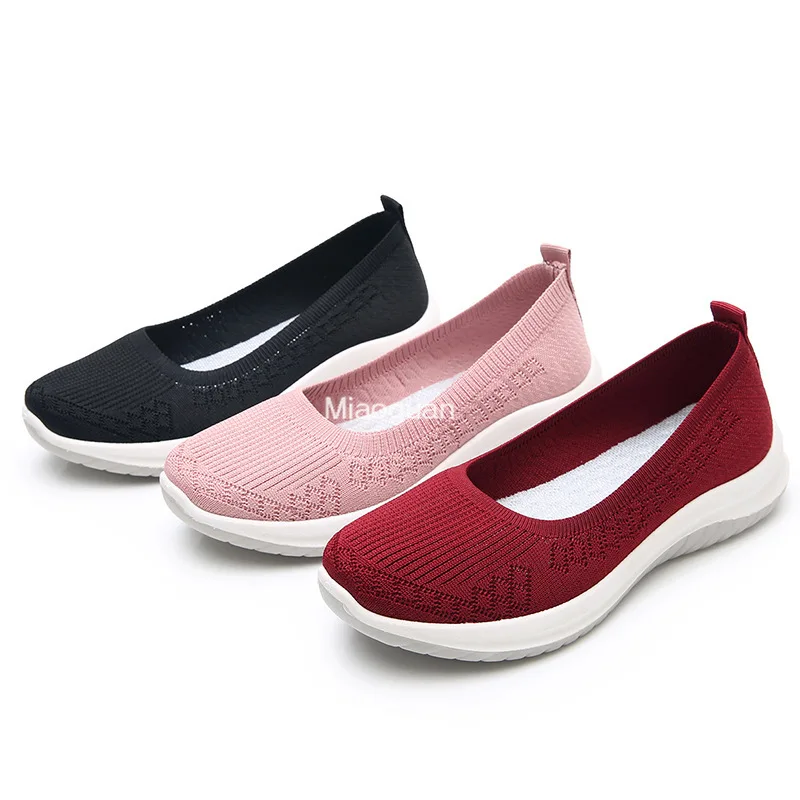 Women Sneakers Ladies Running Shoes Platform Baskets Female Tennis Spring Autumn Casual Breathable Soft Bottom for Comfort Pink