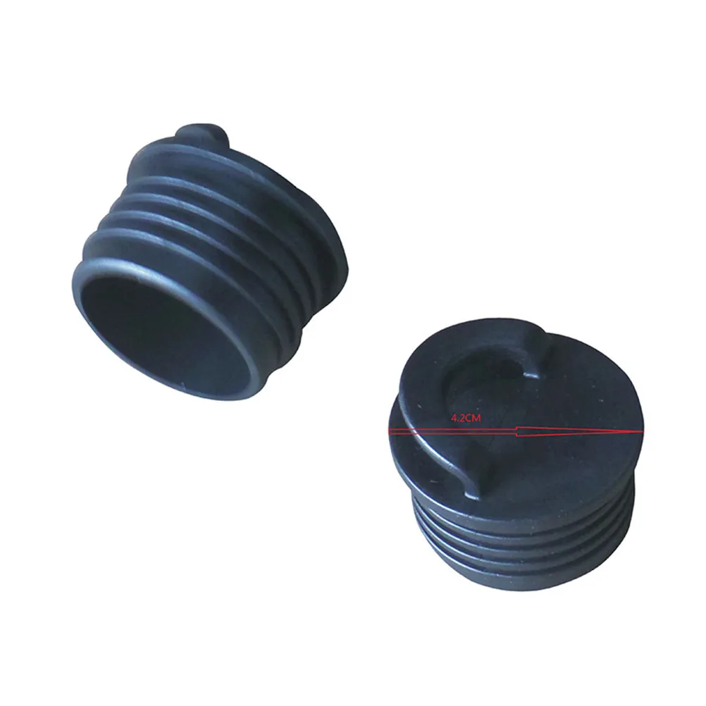 2Pcs Waterproof Drain Plug Kit Universal Marine Boat Plug Set Fine Thread Clamp Seal Retention System Kayak Canoe Dinghy
