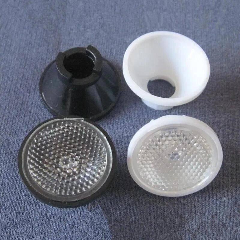 

#IGHW-20 High quality Led Lens, Lens Diameter 20mm, Holder Size 22X12.5mm, Degree 8,15,30,45,60,90,120, Bead Surface, PMMA