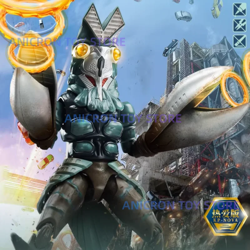 

New Keeppley Ultraman Monster Dark Baltan Action Figure Desk Decor Ornament Toy New Year Customized Gifts