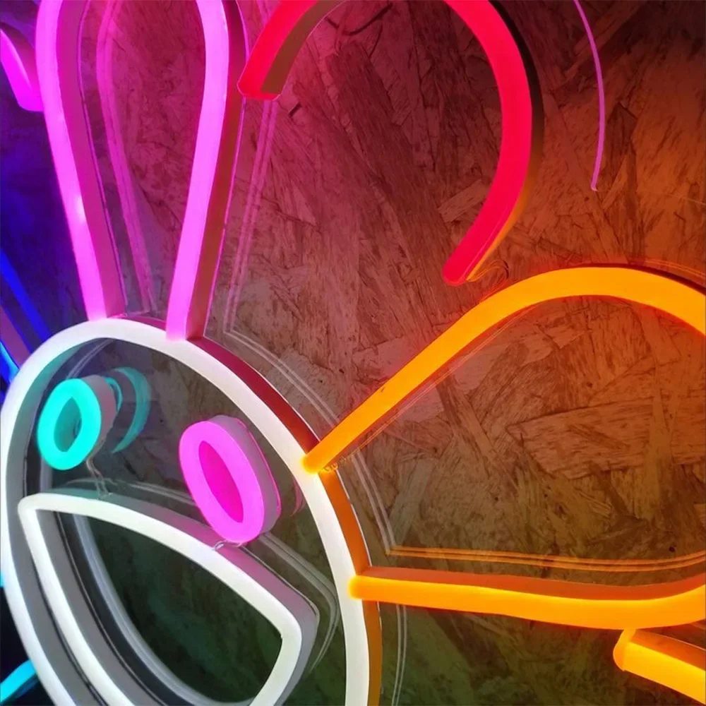 Customized Neon Sign Flower Sign, Custom Neon Sign, Wall Hangings, Home Decor Wall decor Housewarming Gift Birthday Gift