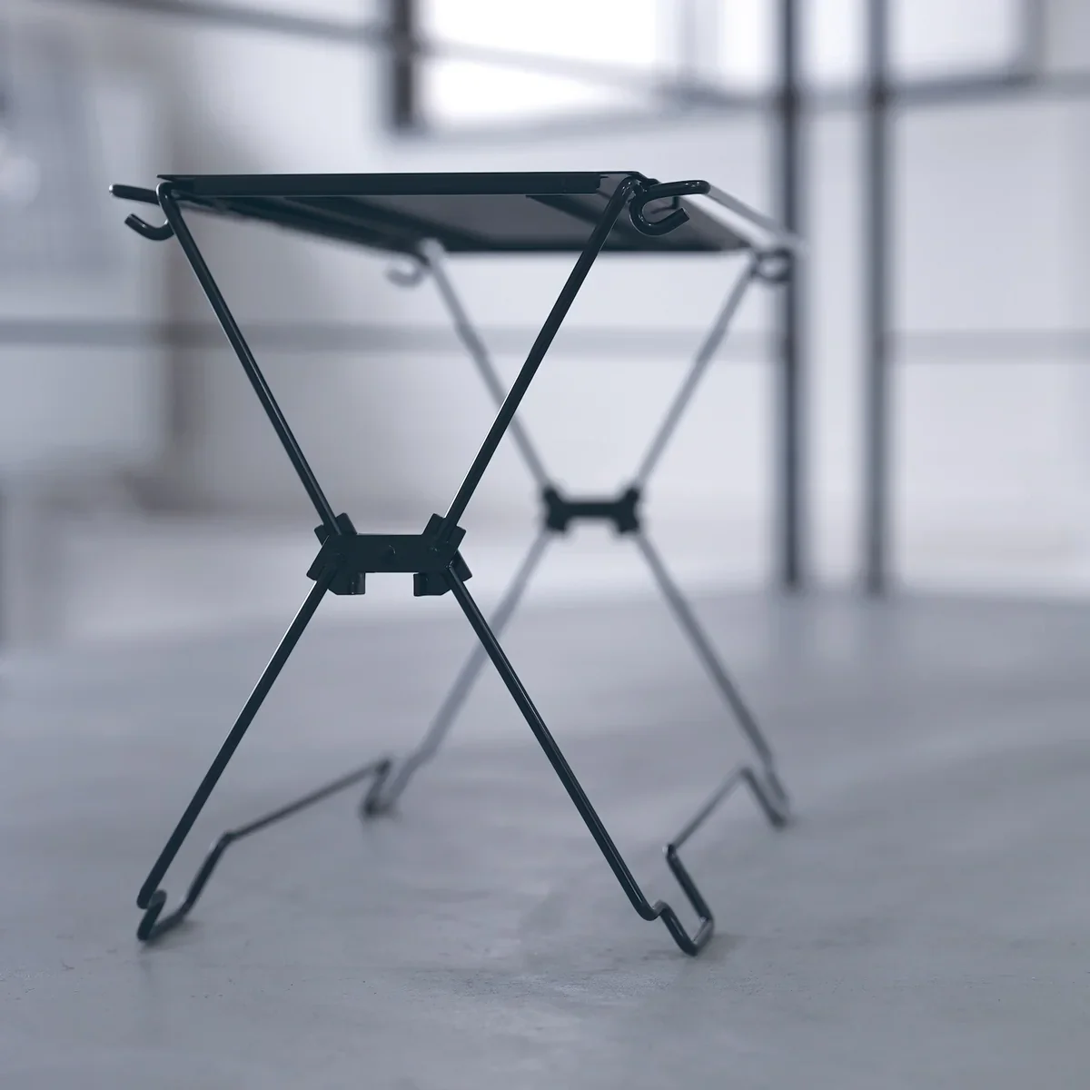 Tavolo da esterno in acciaio inossidabile Bla Combinazione multipla di stoccaggio elfo TokYo Crts YaiMountain Scrivania pieghevole