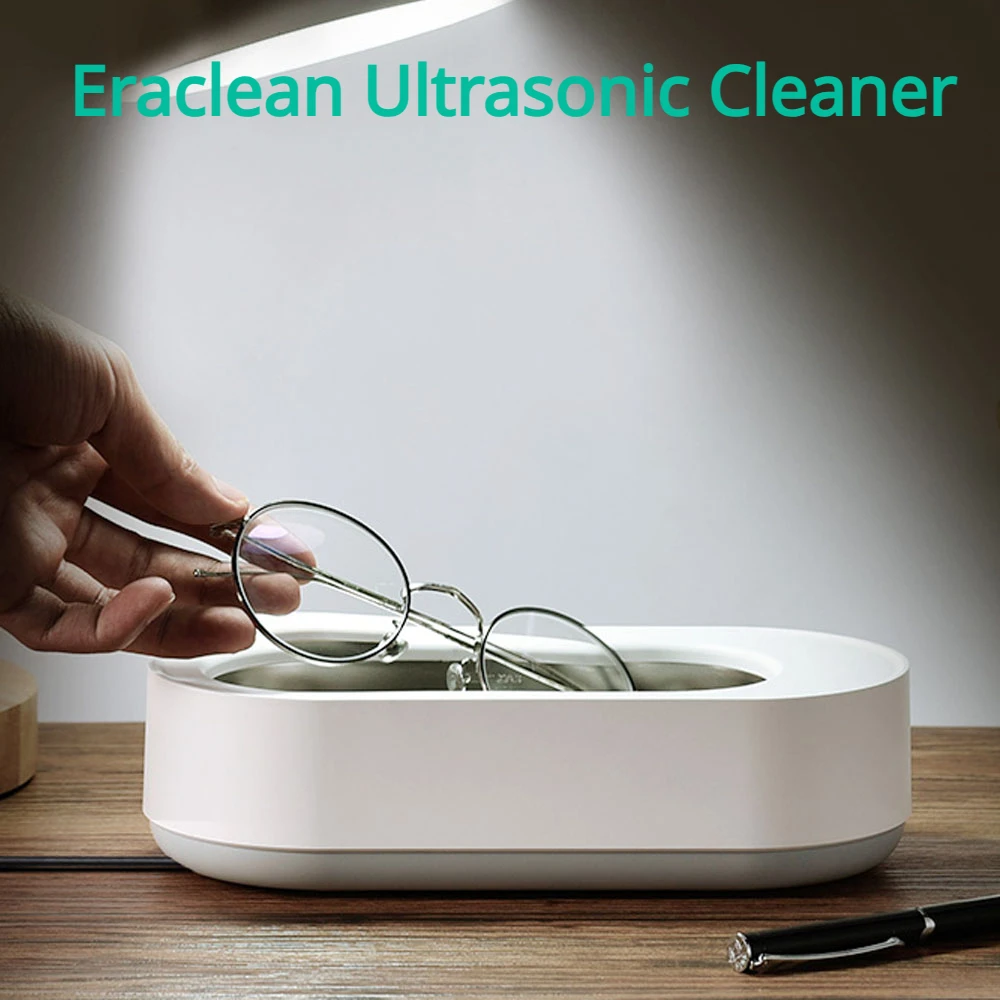 EraClean Ultrasonic Cleaning Machine 45000Hz High Frequency Vibration Wash Everything Jewelry Makeup Brush Clean Machine