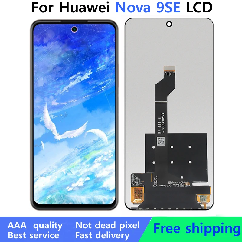 

6.78'' Original Display For Huawei Nova 9 SE 9SE 5G LCD Display Screen Touch Panel Digitizer For Honor 50 SE JLH-AN00 LCD Screen