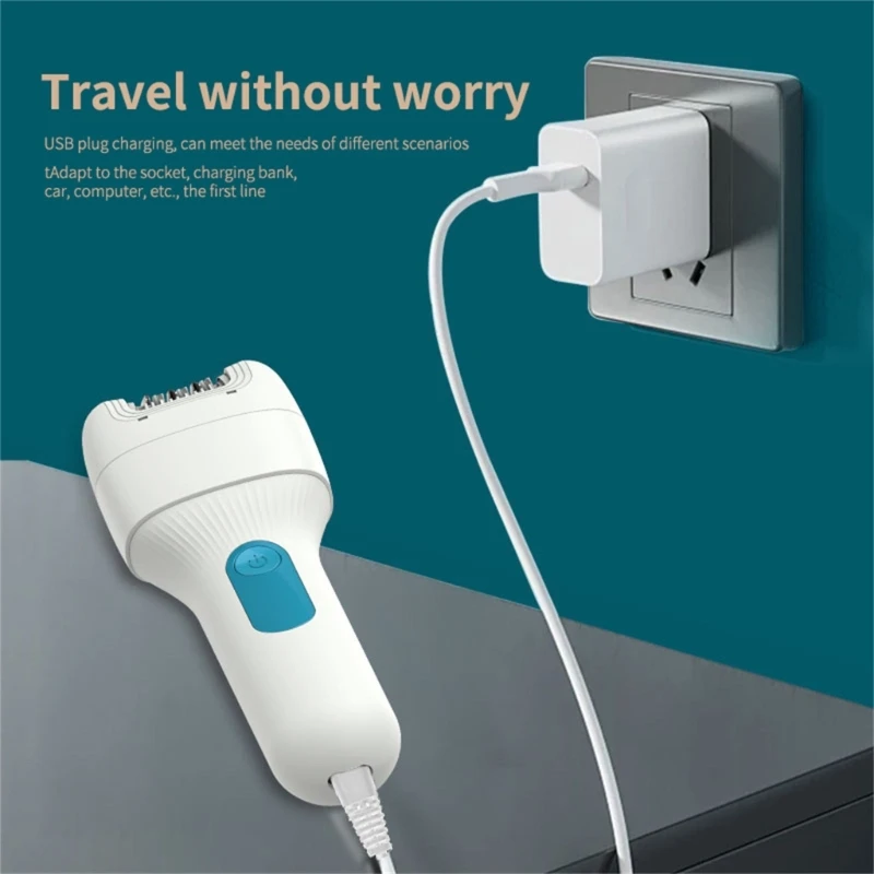 Recarregáveis ​​Scrubbers Removedor pele Dead Pedicure Tool pedicure à prova d'água