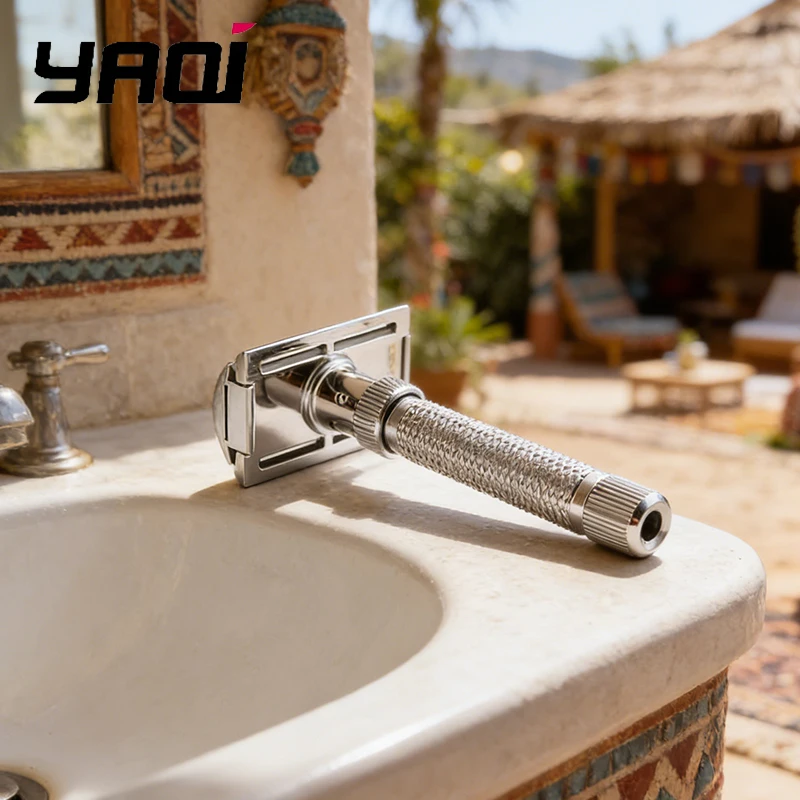 

2026 Yaqi Ultima Stainless Steel Adjustable Safety Razor for Men - Comfortable Shaving Experience