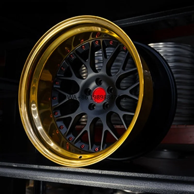 

Custom 17-24inch 3pc Forged T6061 Alloy Wheel in Silver New 5x120 5x112 5x127 6x139.7 Rim for Audi ET 35mm
