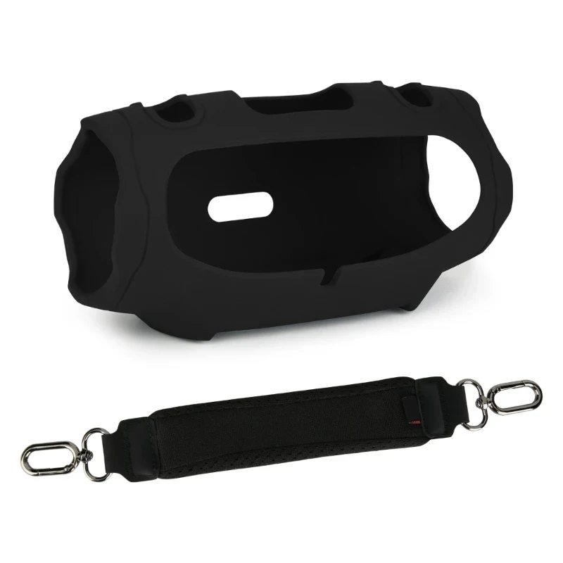 

Silicone Protective Case for JBL Xtreme 4 Speakers Travel Carrying Case Protective with Shoulder Strap Shockproof Guard