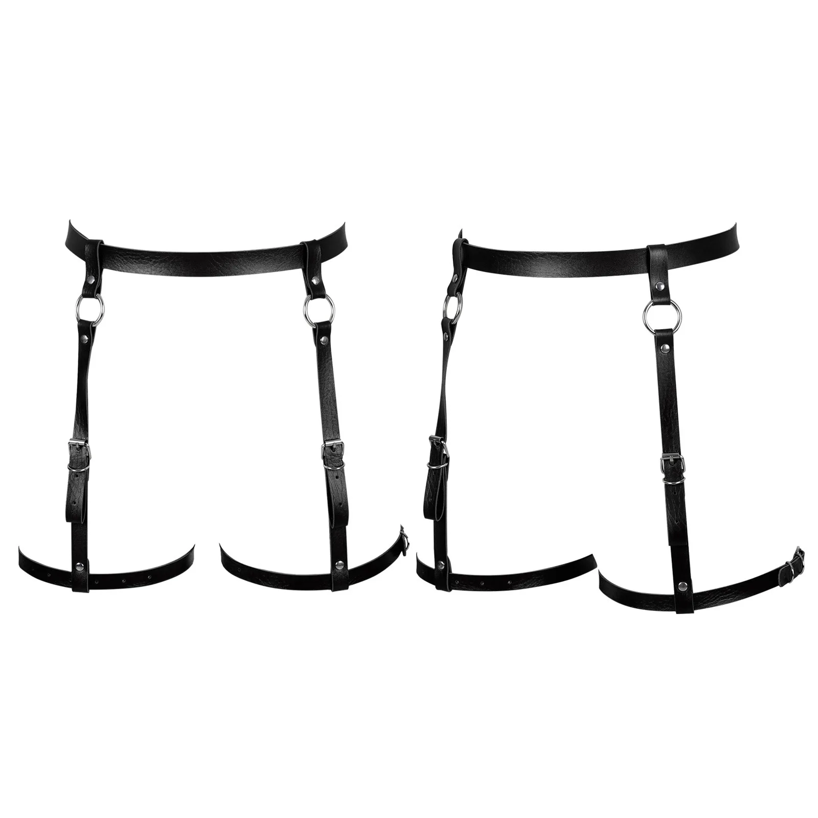 حزام جلدي جديد لعام 2025، حزام رباط مثير، ختم خصر متكامل لحزام الساق، إكسسوارات حزام فتاة عصرية مخصصة