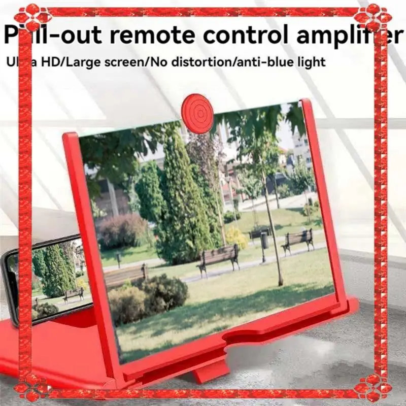 24-Hour Delivery 10 Inch 3D Screen Amplifier,Portable Eye Protection HD Video Stand Bracket For Travel