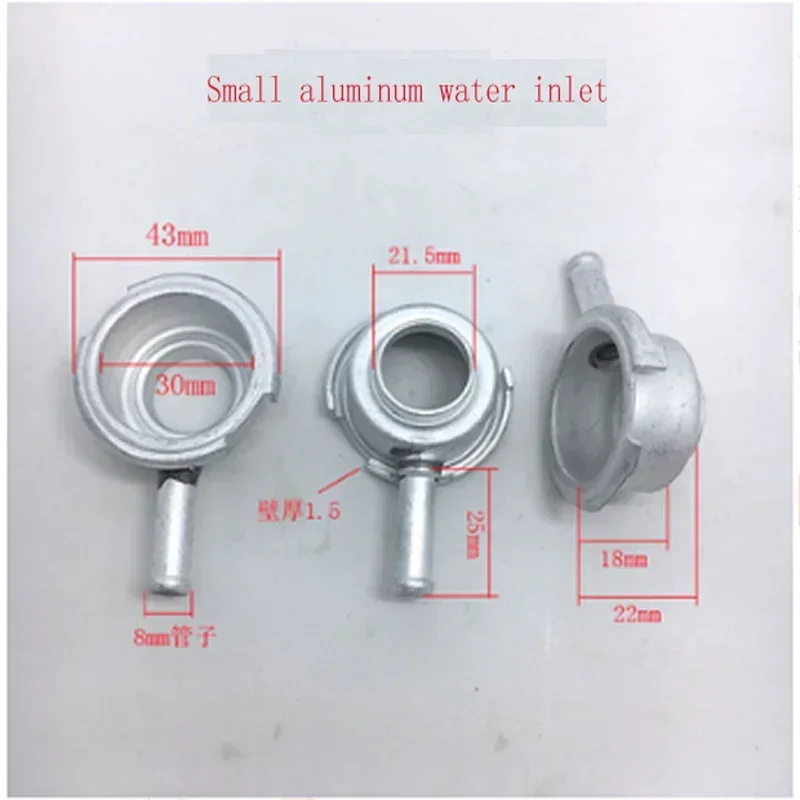 1PCS Water Tank Water Inlet Aluminum Water Inlet Car Radiator Accessories  Nozzle Cover Large And Small Thickening