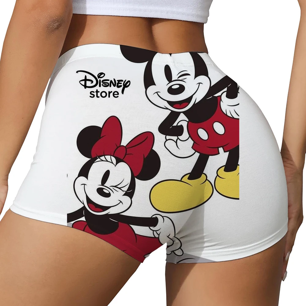 السيدات اللياقة البدنية اليوغا رفع السراويل ميكي ماوس ميني حرف العسل الخوخ الورك السراويل بعقب اللياقة البدنية الرياضية طماق