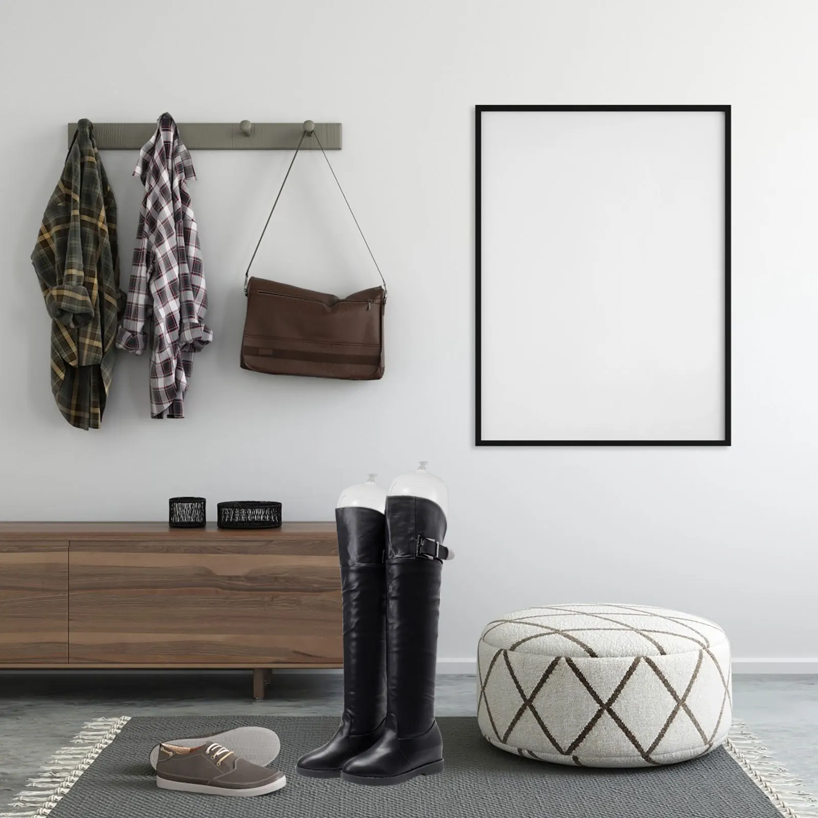 

1Pair Inflatable Boot Shapers Boots Holder Durable Shoe Support for Tall Boots Boot Keeper Shoe Tree Shoes Holder