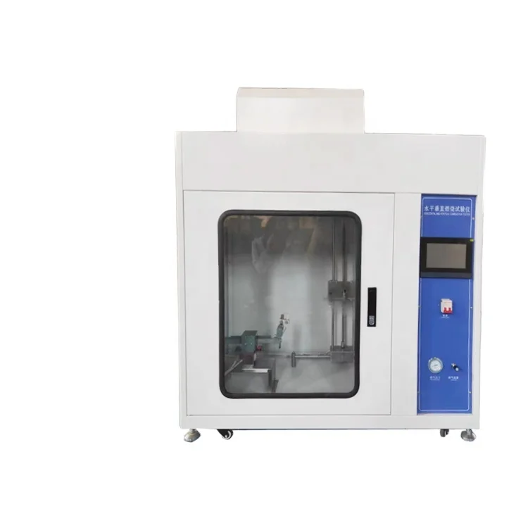 

Plastic Horizontal and Vertical Burning Tester/insulation Material Flame Resistance Tester Electronic Instrument 220V AC 50hz