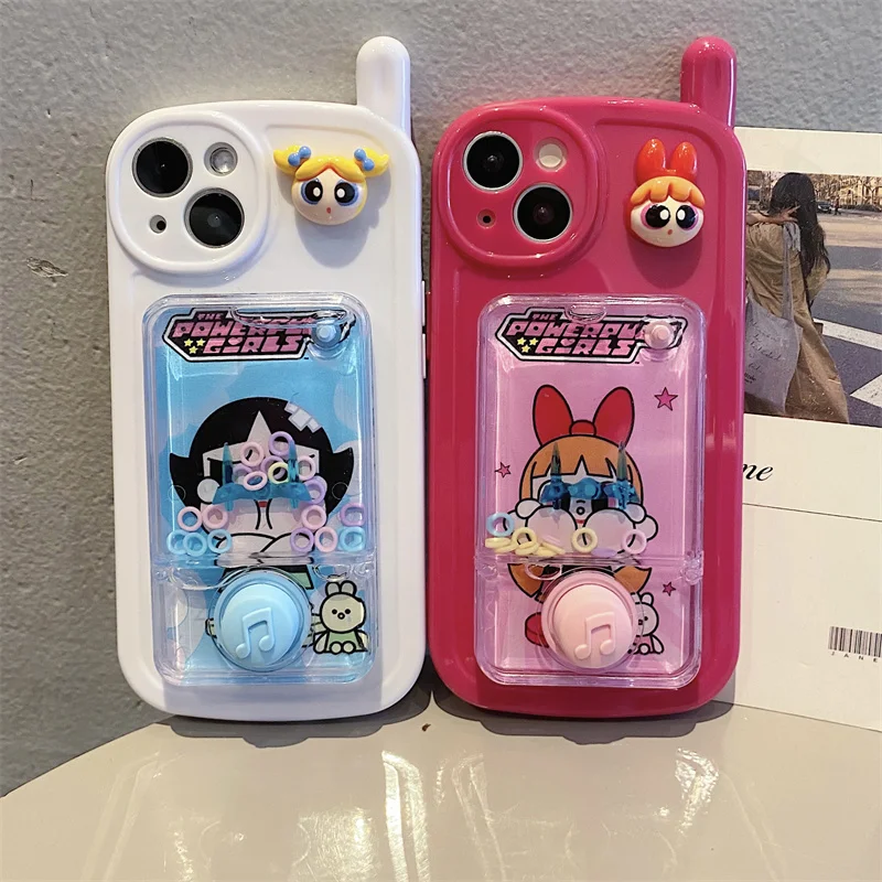 Phone Case for Apple IPhone 15 Pro Max 14 11 13 12 X XR 8 7 Plus Cover Cute Funny Powerpuff Girls Big Brother Back Protect Cases