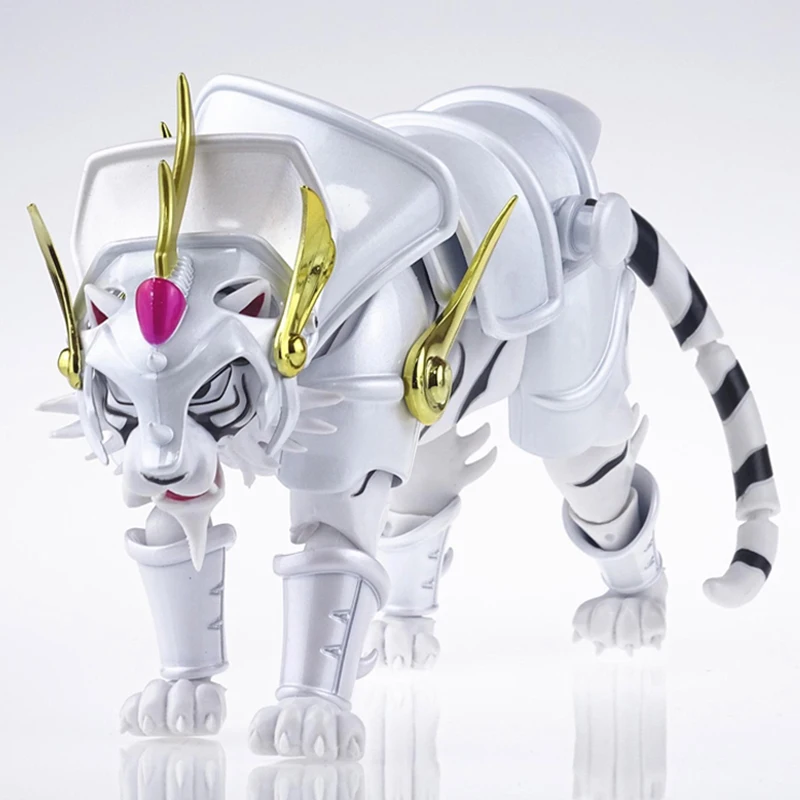 

Koo Model Action Figure Yoroiden Samurai Troopers Ronin Warriors White Flame King White Tiger Movable Alloy Anime Figure Toys