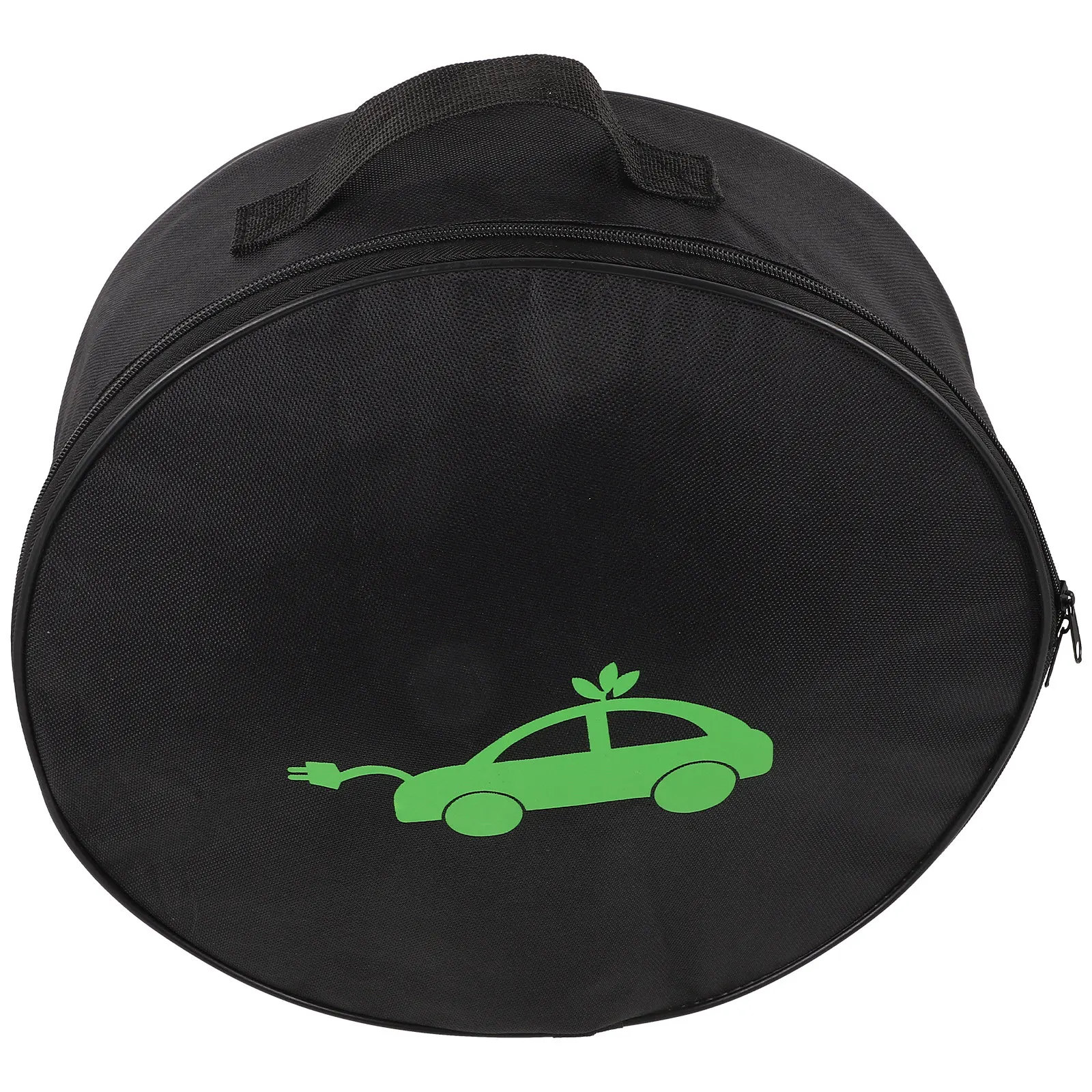 

Ev Charger Bag Round Shape Portable Vehicle Trunk Storage Cable Organizer Bag for Outdoor Car Ev Charger Storage Case Protective