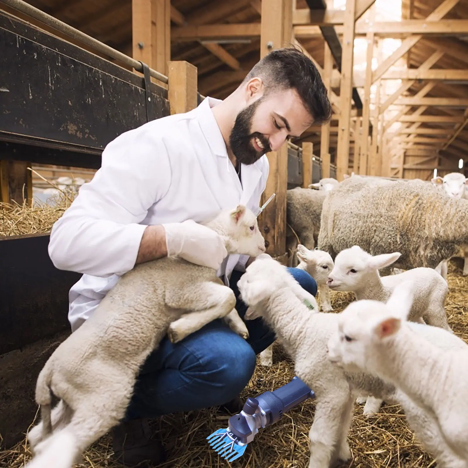 

Shear Guide Professional Clipper Attachment For Goat Lamb Grooming Tool Protective Trimmer Accessory