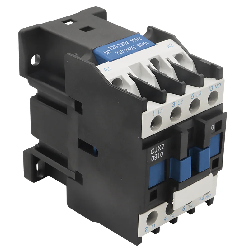 CJX2-0910 AC Contactor 9A Magnetic Contactor 220V/380V Coil Voltage 50/60HZ Contactors