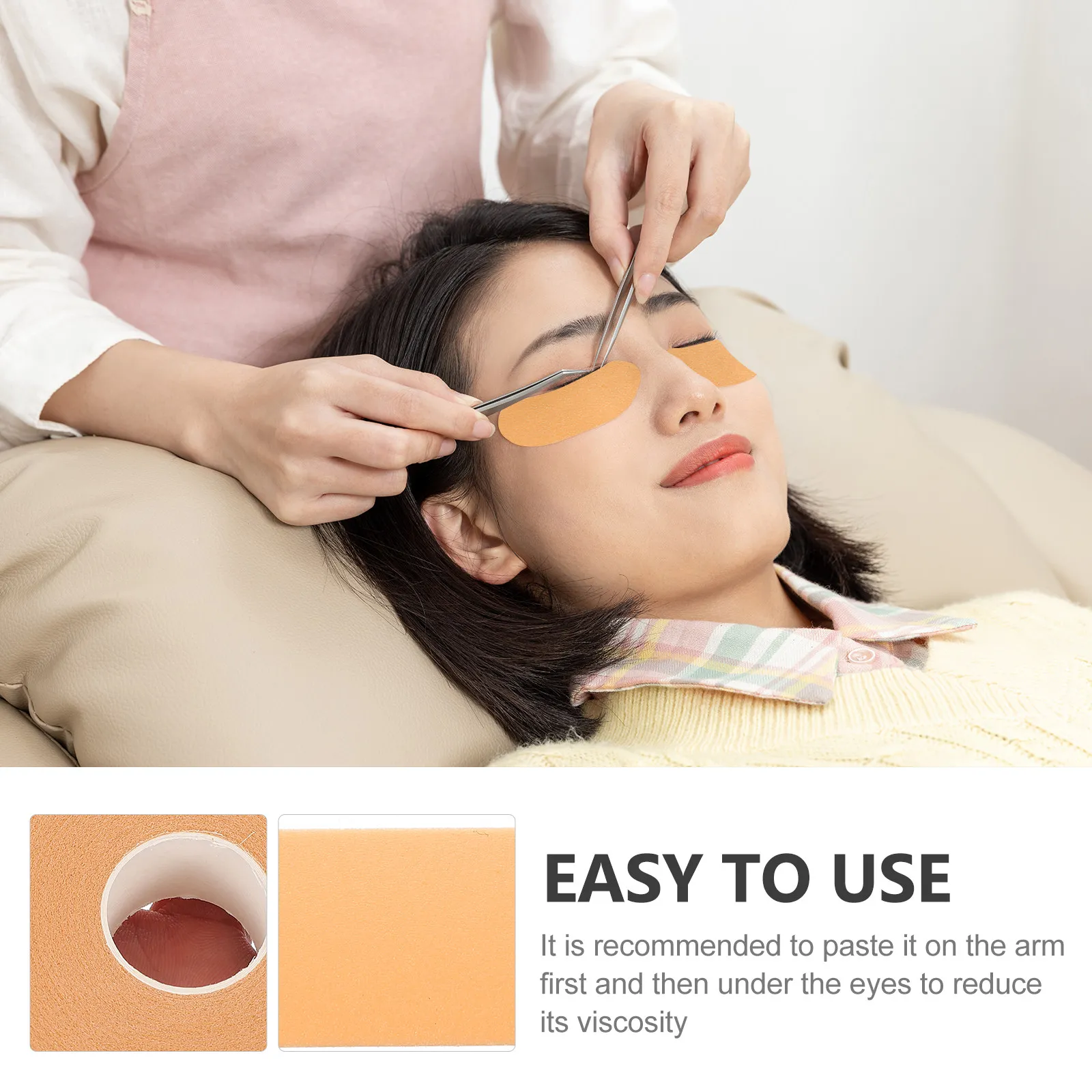 5 Rolls Eyelash Extension Tape Breathable Comfortable Eyelash Isolation Patches Lash Grafting Tape Salon Makeup Lash Extension