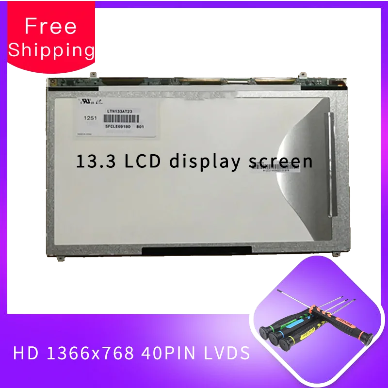 Tela LCD Laptop "Tela, 13,3, apto para NP530U3C 530U3B 535U3C 530U3C 532U3C LTN133AT23-B01 C01