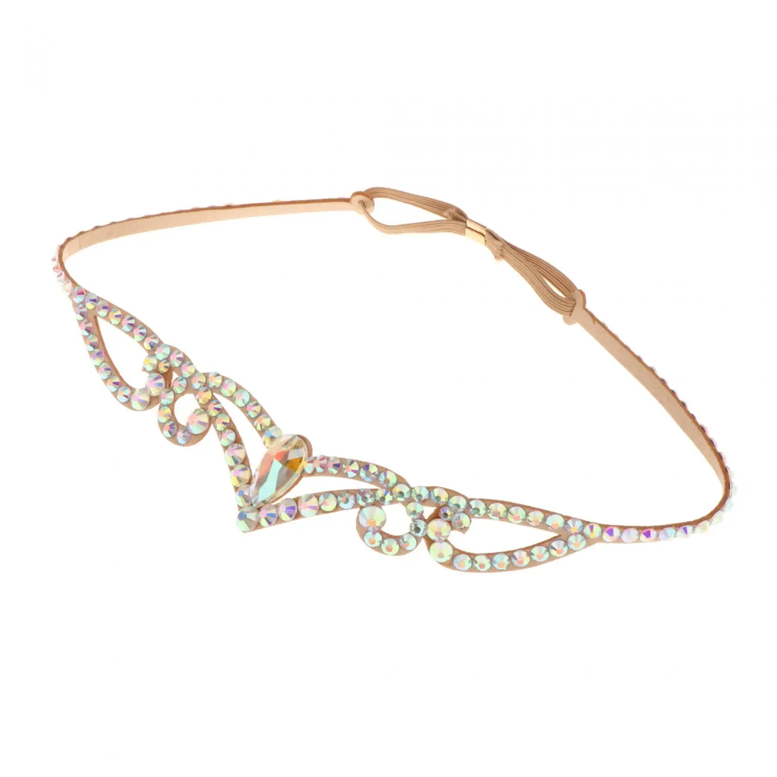 라인스톤 벨리댄스 헤드드레스 벨리댄스 무대용 액세서리