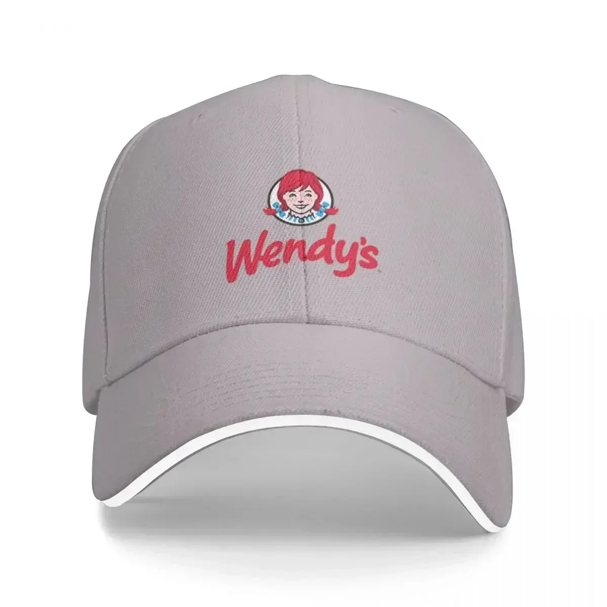 Unisex Baseball Hats Wendys Outdoor Streetwear Summer Sports Baseball Caps Hip Hop Cap Polychromatic Hats Customizable