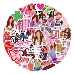 10/30/55PCS Chappell Roan Singer Sticker Graffiti Decorative Luggage Guitar Notebook Phone Case Scrapbook Waterproof Decal Toy