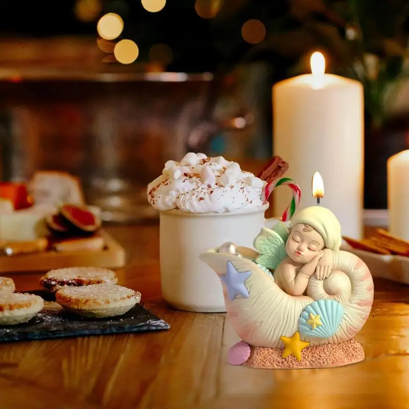 

Форма для свечей ангела, формы для изготовления свечей ангела, инструменты для рукоделия, форма для литья из смолы, эпоксидные принадлежности для рукоделия для украшения дома