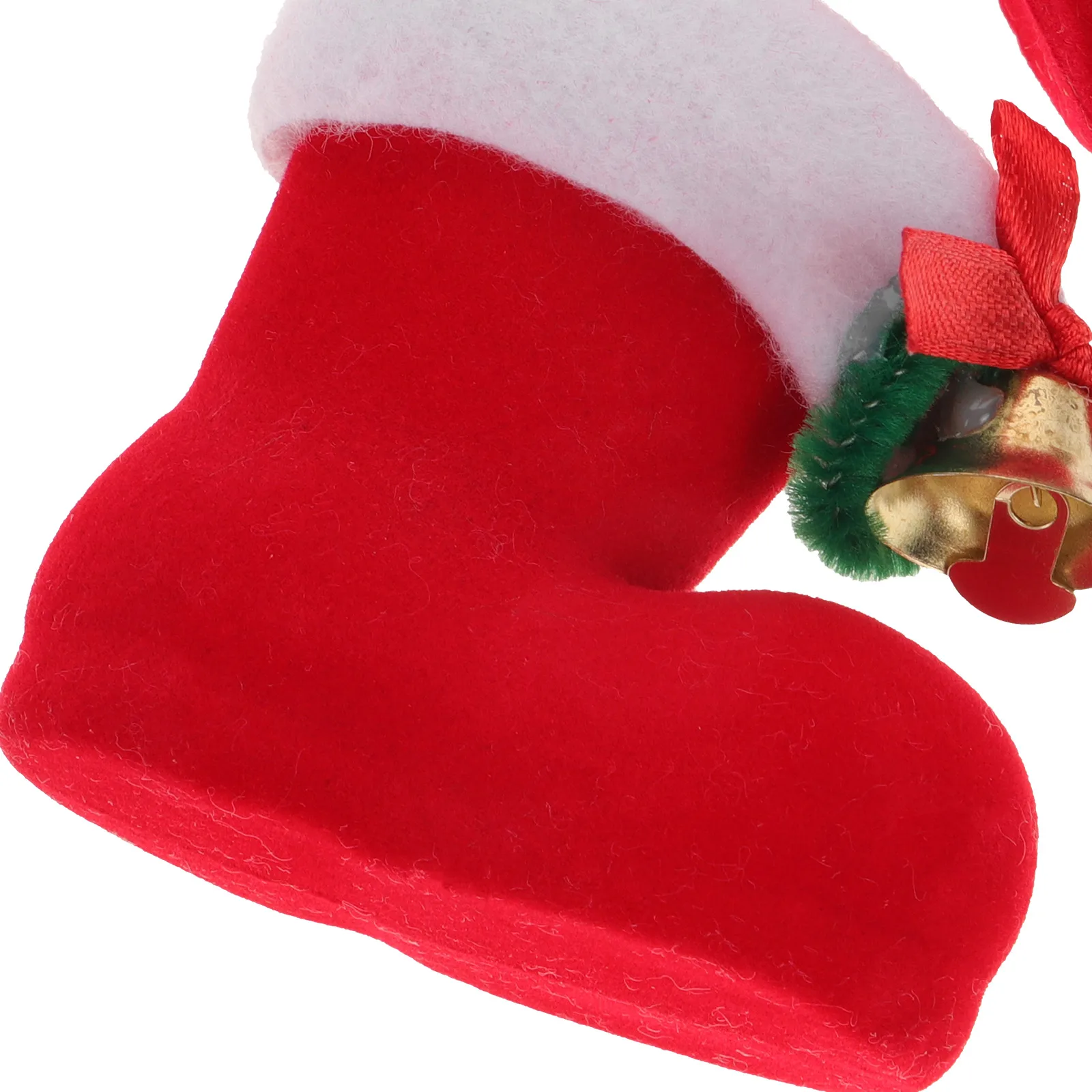 

8Pcs Christmas Candy Boots Creative Reusable Sweets Storage Gift Holiday Decoration Christmas Candy Boot Gift Boots