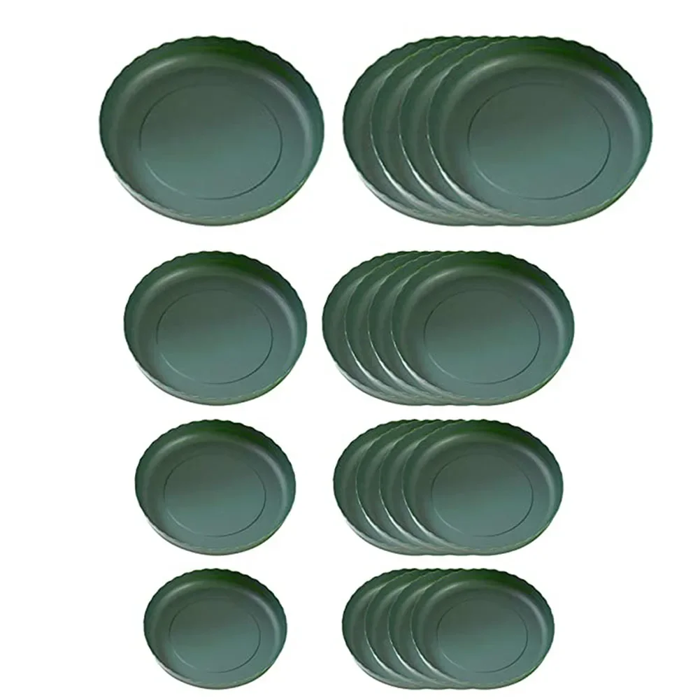 

Водонепроницаемый набор пластиковых блюдец из 20 предметов, идеально подходящий для различных комнатных растений, включая травы и суккуленты