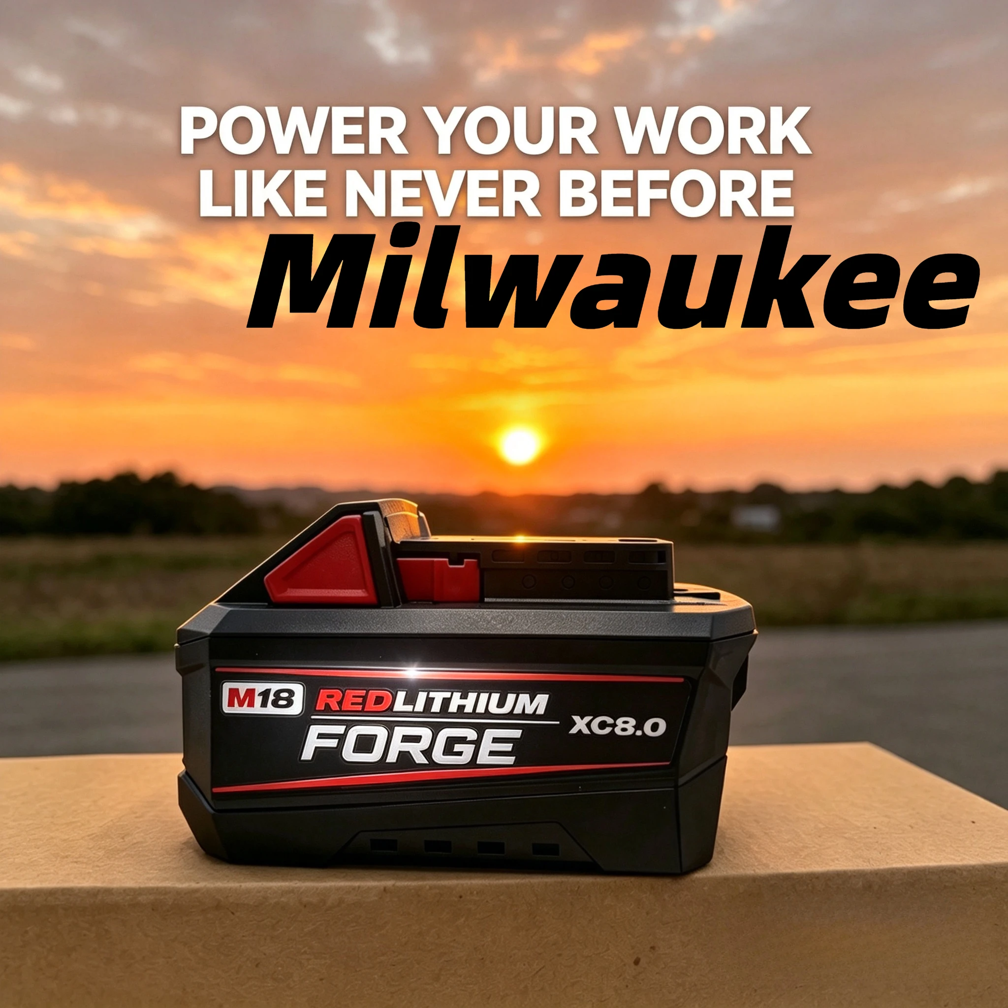 

Milwaukee M18 18V XC 6.0Ah 8.0Ah Replacement Lithium Battery | For 48-11-1815 48-11-1850 2604-22