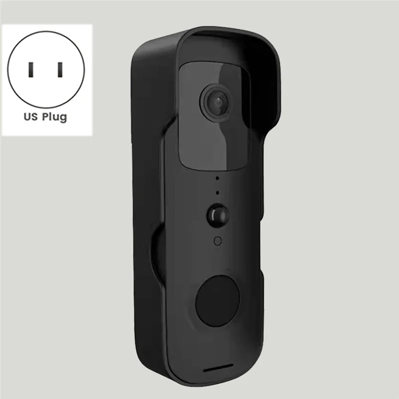 AA08-Tuya Smart Video Doorbell With 1080P FHD Camera, Waterproof Night Vision For Home Security