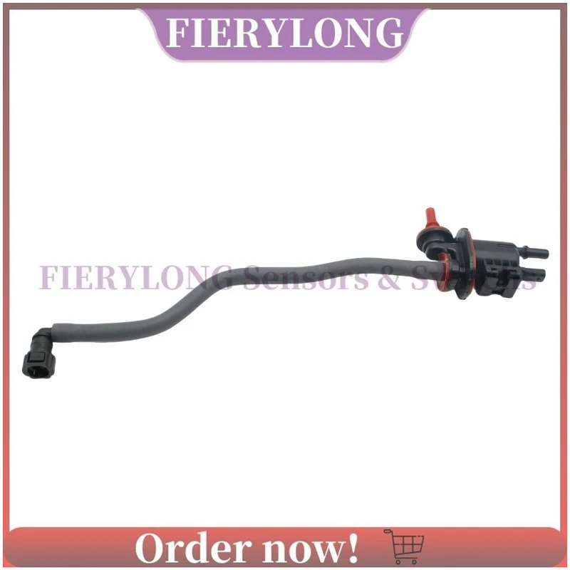 L1M3-9B325-BC Vapor Canister Purge Valve Solenoid Hose For Ford Explorer 2020 2021 2022 2023