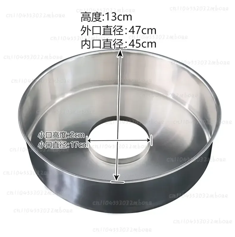 

Special Stainless Steel Thickened Basin for Marshmallow Machine Accessories, Household Basin for Marshmallow Machine Accessories