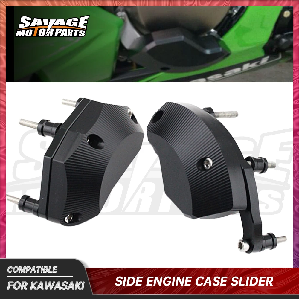 

Motorcycle Engine Case Slider Cover For KAWASAKI NINJA ZX10R ZX 10R 2011-2018 Left Right Guard Falling Protector Parts ZX-10R