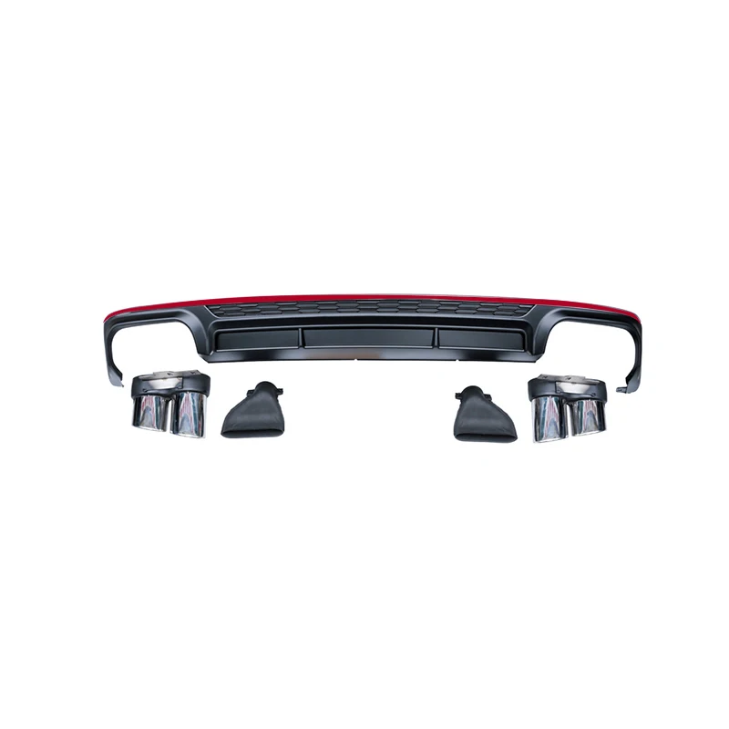 

C8 S6 rear lip diffuser refit Diffuser with tailpipe for audis A6 2019 2020 2021