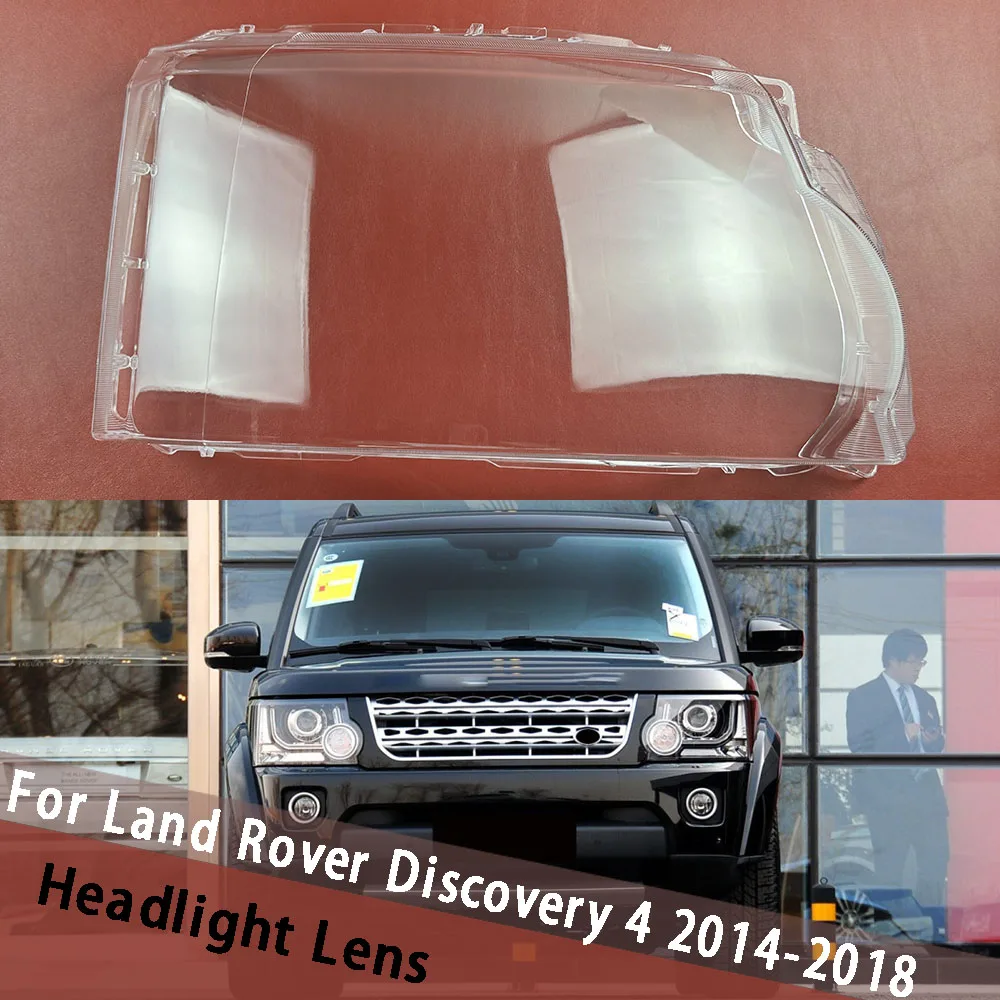 

For Land Rover Discovery 4 2014 2015 2016 2017 2018 Car Headlight Cover Front Headlamp Lens Housing Auto Shell Clear Lampshade