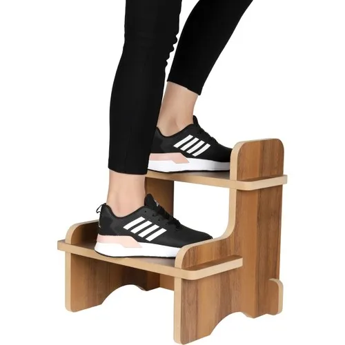 Compass Life Stool 2 Digits Wooden Portable Ladder