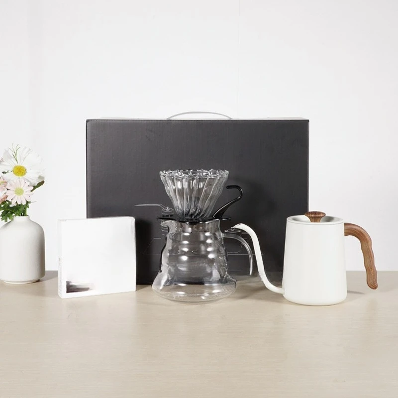 

Combined hand-brewed coffee set, gift hand-brewed pot set