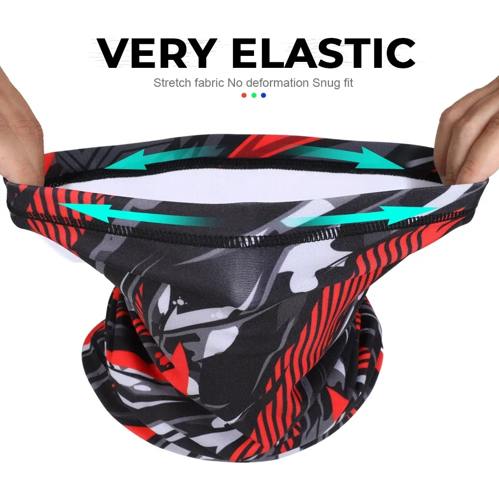 Cold Weather Motorcycle Bandana Skiing Cycling Bicycle Motocross Half Face Cover Windproof Warm Neck Tube Scarf Mask Protection