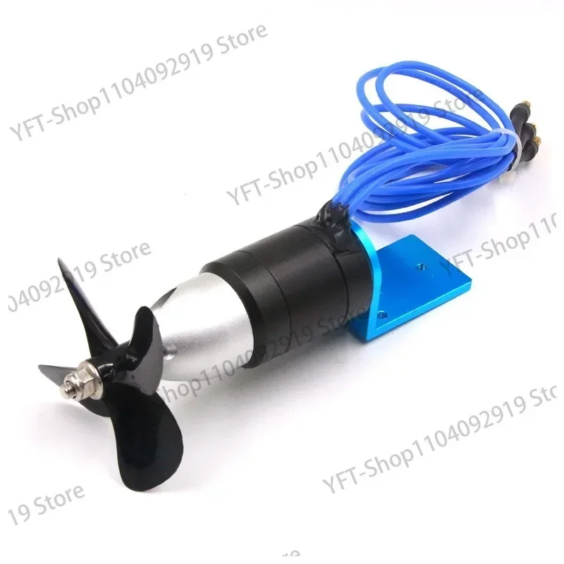 electric boat playing nest pull net outboard motor propeller hanging paddle machine rubber boat 12V underwater motor propell