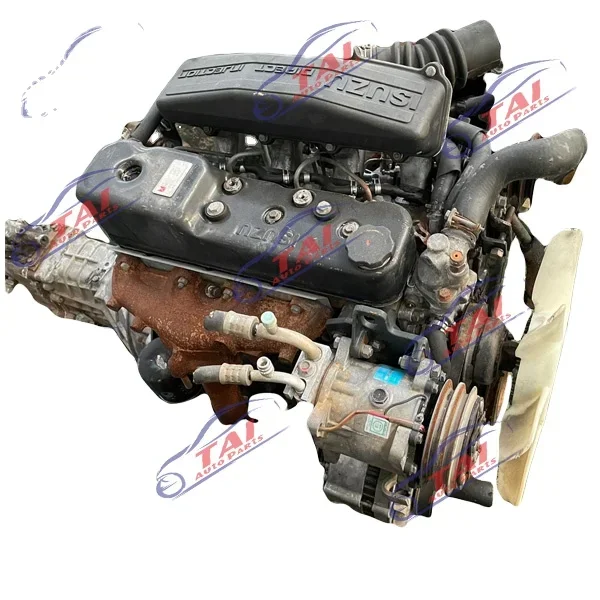 Japanese used original engine 4JB1  without supercharging black cover 2.8L