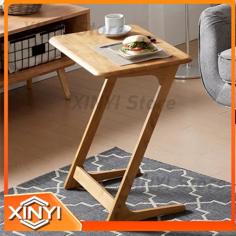 Solid Wood Sofa Edge Protector for Nordic Corner Living Room Small Coffee Table