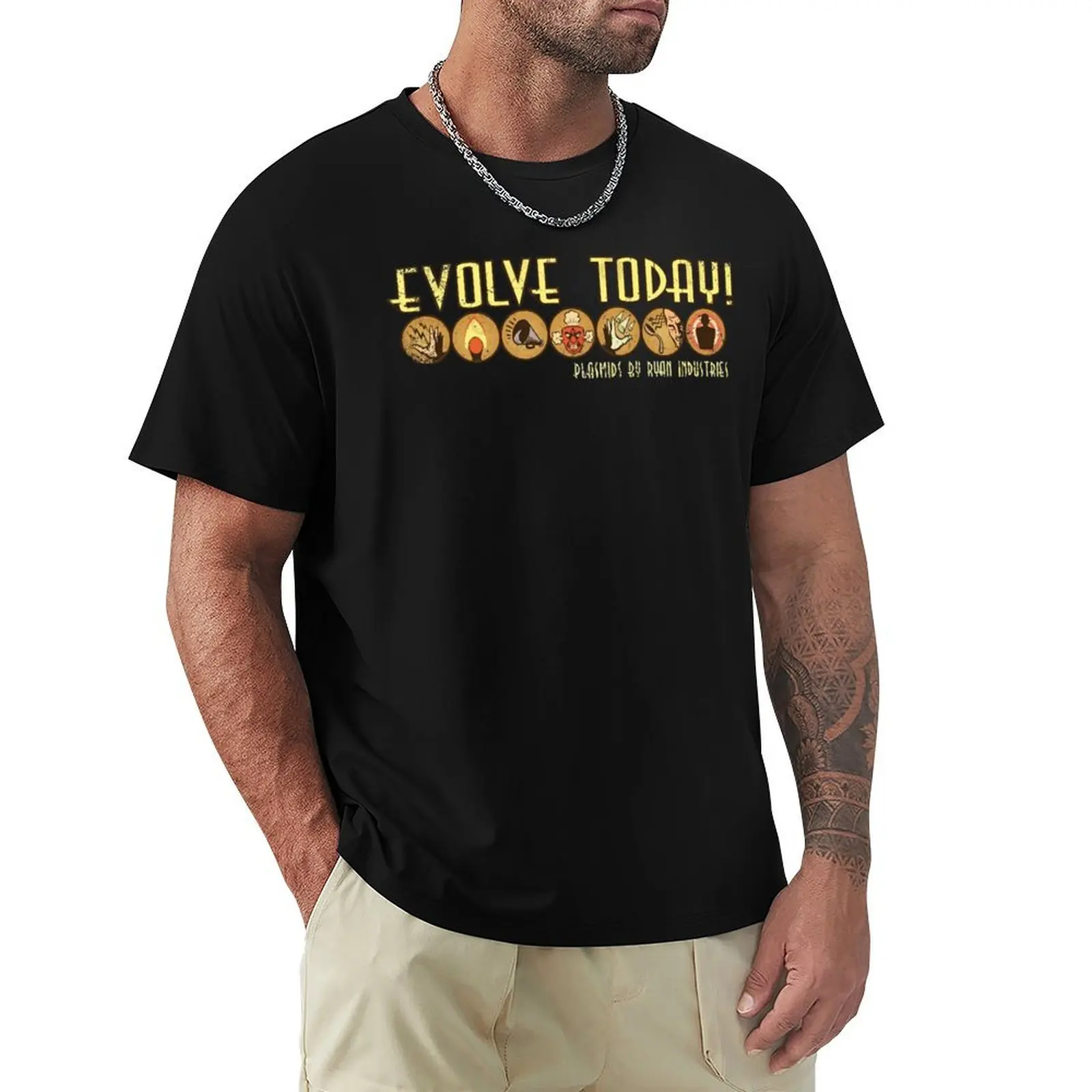Évolue aujourd'hui avec le t-shirt Plasmids, décontracté, léger, d'été, à manches courtes.