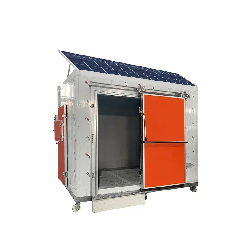 solar refrigerator walks in the refrigerator