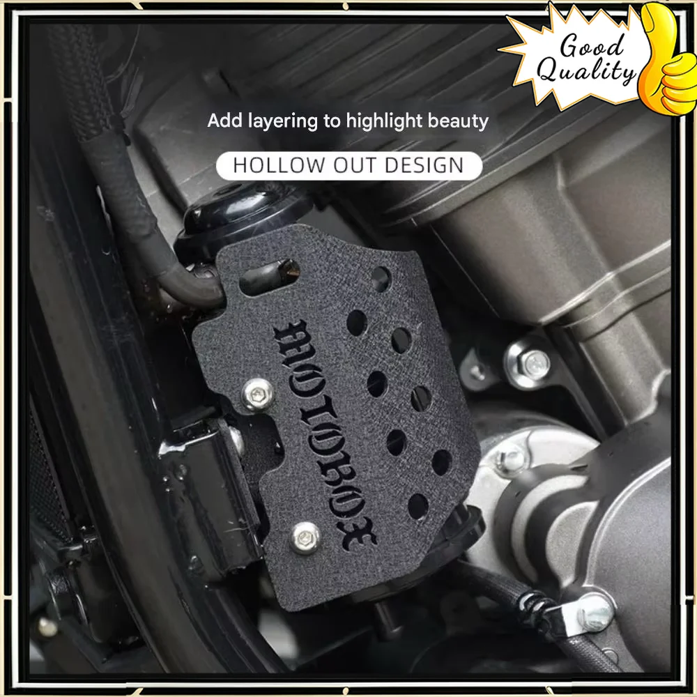 

Good Quality For Benda Chinchilla 500 retrofit carbon can protective cover guard decorative cover accessories