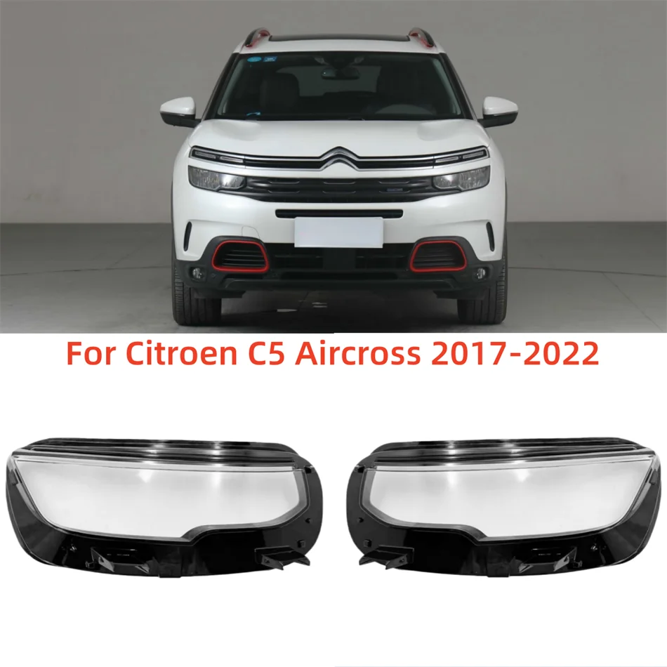 

Для Citroen C5 Aircross 2017 2018 2019 2020 2021 2022 автомобильные гаджеты замена прочного материала ПК фонари корпус защитные фары